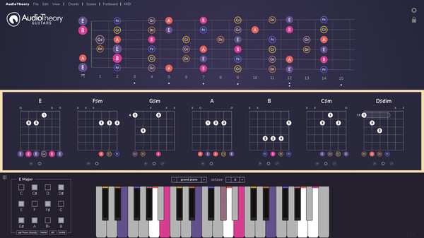 Screenshot z AudioTheory Guitars Screenshot z AudioTheory Guitars