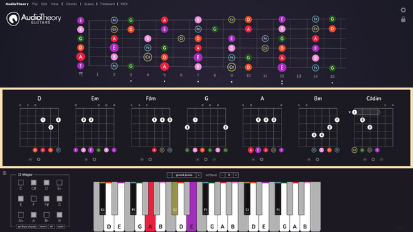Screenshot z AudioTheory Guitars Screenshot z AudioTheory Guitars