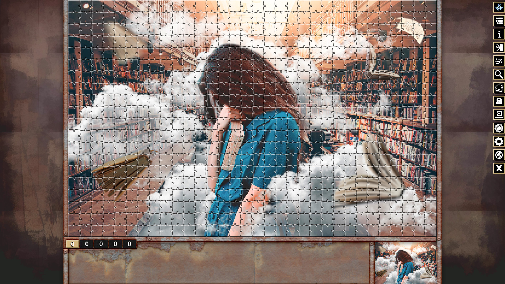 Pixel Puzzles Traditional Jigsaws Pack: Abstract Featured Screenshot #1