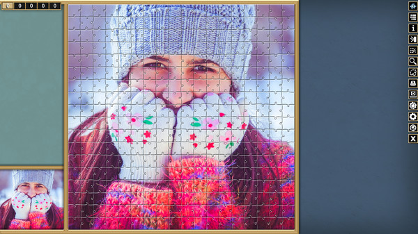 Pixel Puzzles Traditional Jigsaws Pack: Winter