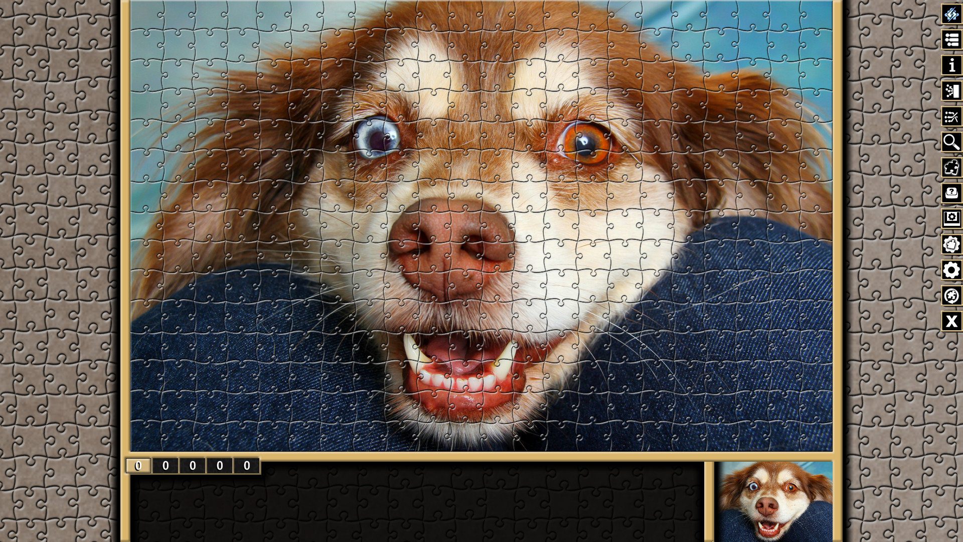 Pixel Puzzles Traditional Jigsaws Pack: Dogs Featured Screenshot #1