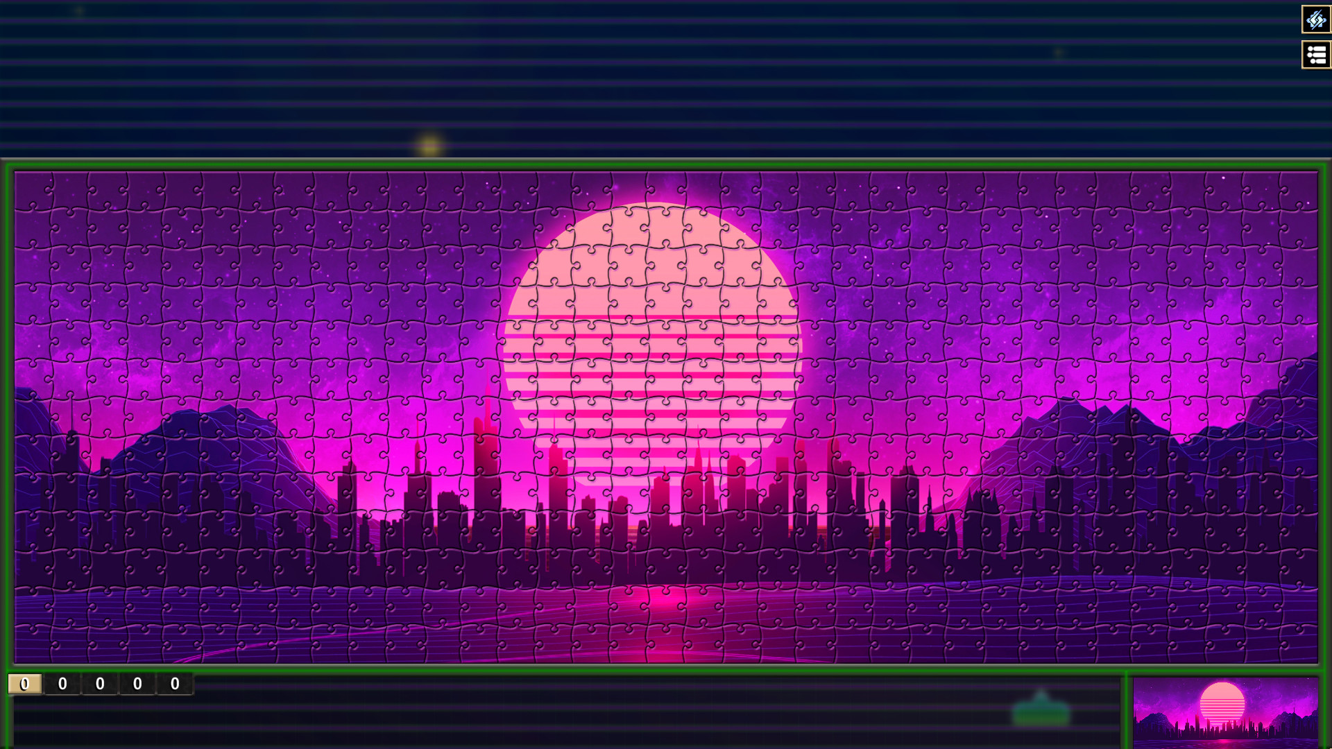 Pixel Puzzles Traditional Jigsaws Pack: Cyberpunk Featured Screenshot #1