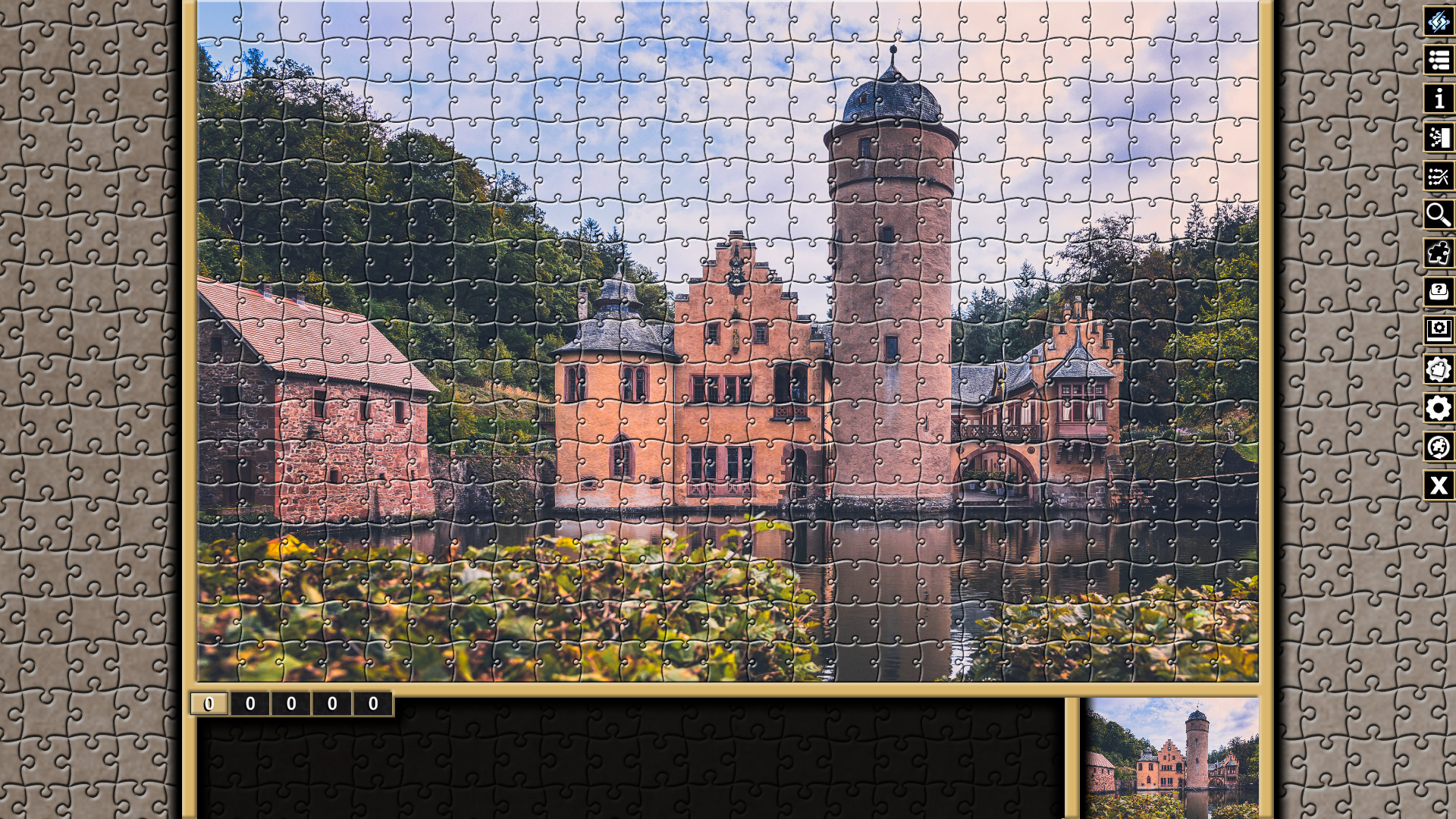 Pixel Puzzles Traditional Jigsaws Pack: German Castles Featured Screenshot #1