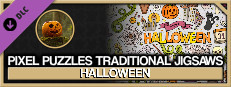 Pixel Puzzles Traditional Jigsaws Pack: Halloween game capsule image