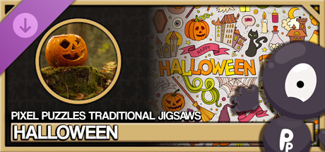 Pixel Puzzles Traditional Jigsaws Pack: Halloween banner image
