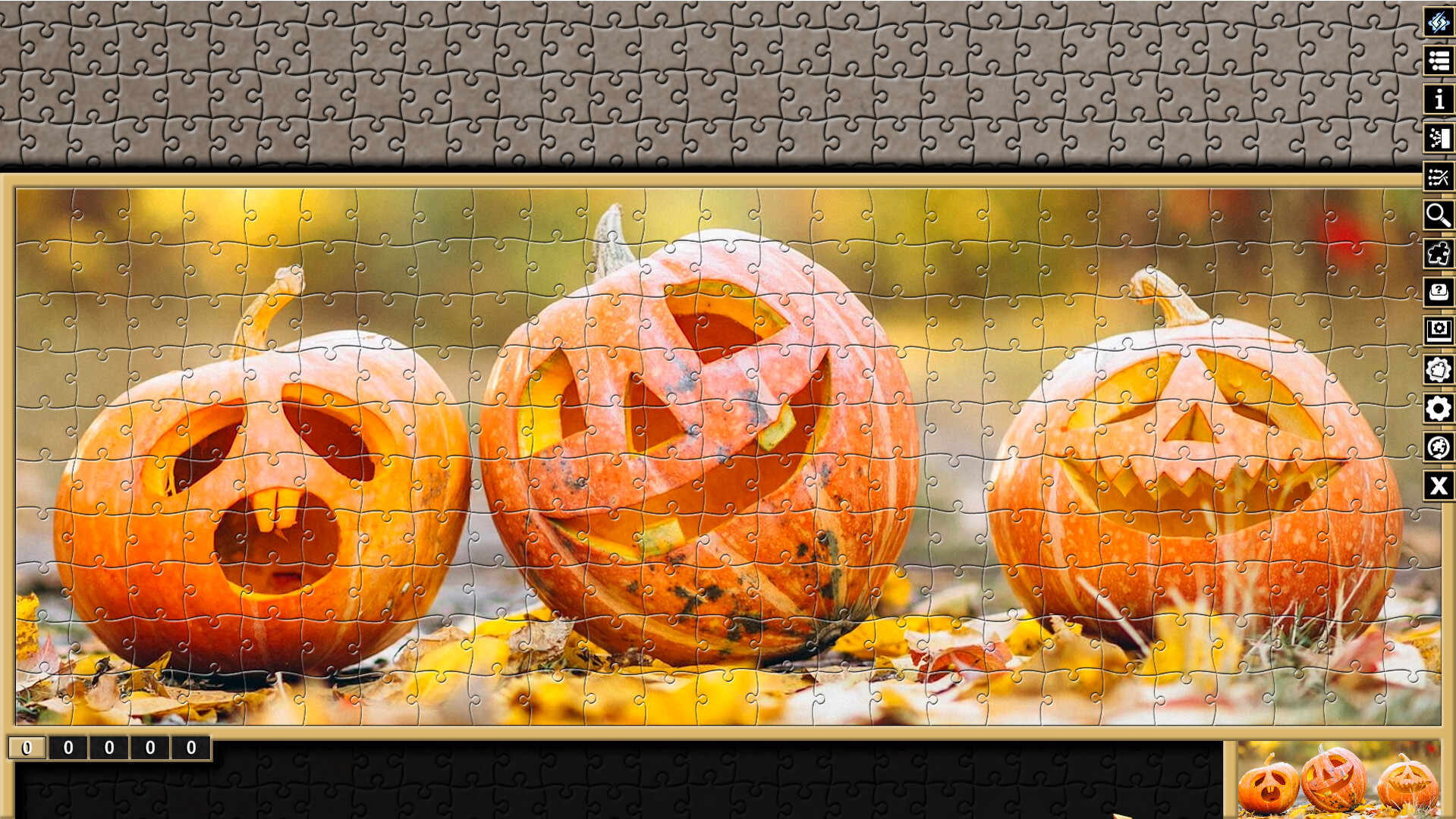 Pixel Puzzles Traditional Jigsaws Pack: Halloween Featured Screenshot #1