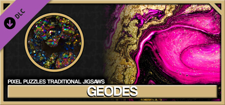 Pixel Puzzles Traditional Jigsaws Pack: Geodes game cover