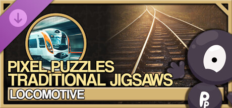 Pixel Puzzles Traditional Jigsaws Pack: Locomotive