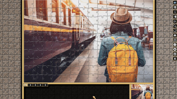 Pixel Puzzles Traditional Jigsaws Pack: Locomotive