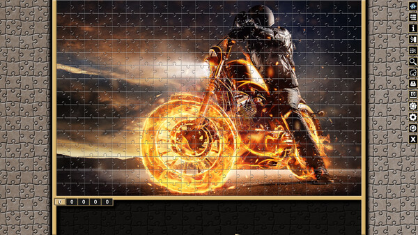 Pixel Puzzles Traditional Jigsaws Pack: Motorbikes