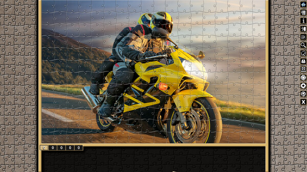 Pixel Puzzles Traditional Jigsaws Pack: Motorbikes
