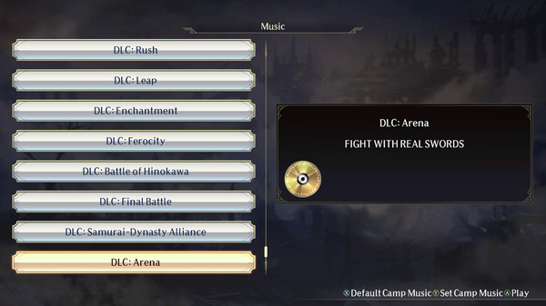 WARRIORS OROCHI 4 Ultimate - Series BGM Pack