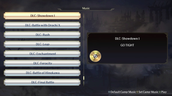 WARRIORS OROCHI 4 Ultimate - Series BGM Pack