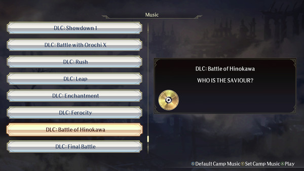 WARRIORS OROCHI 4 Ultimate - Series BGM Pack