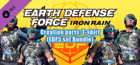 EARTH DEFENSE FORCE: IRON RAIN - Creation parts: T-shirt(EDF5 set Bundle) banner image