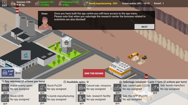 Screenshot z Nuclear Arms Race Screenshot z Nuclear Arms Race