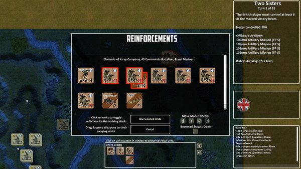 Lock 'n Load Tactical Digital: Heroes of the Falklands Battlepack 1