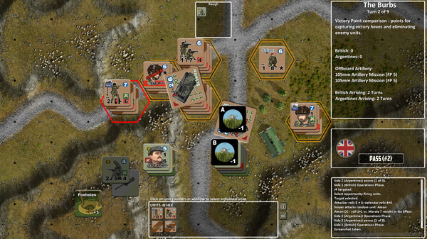 Lock 'n Load Tactical Digital: Heroes of the Falklands Battlepack 1