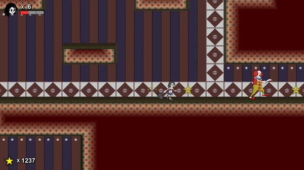 Screenshot z Molly: fear of clowns