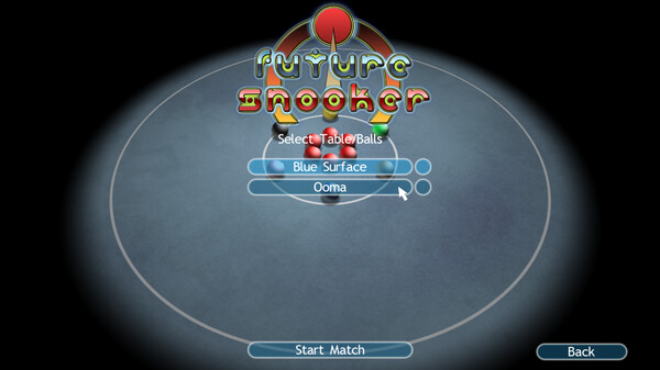 Screenshot z Future Snooker Screenshot z Future Snooker