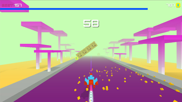 Screenshot z Hovershift