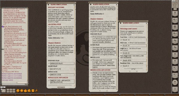 Fantasy Grounds - GAMBLING / TAROT PACK: Den of Iniquity (Any)