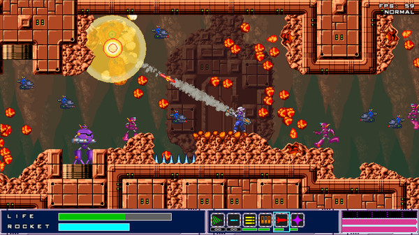 Screenshot z ROCKETRON