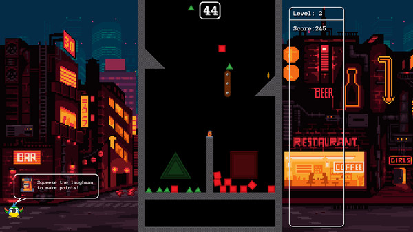 Screenshot z Shape Cascade