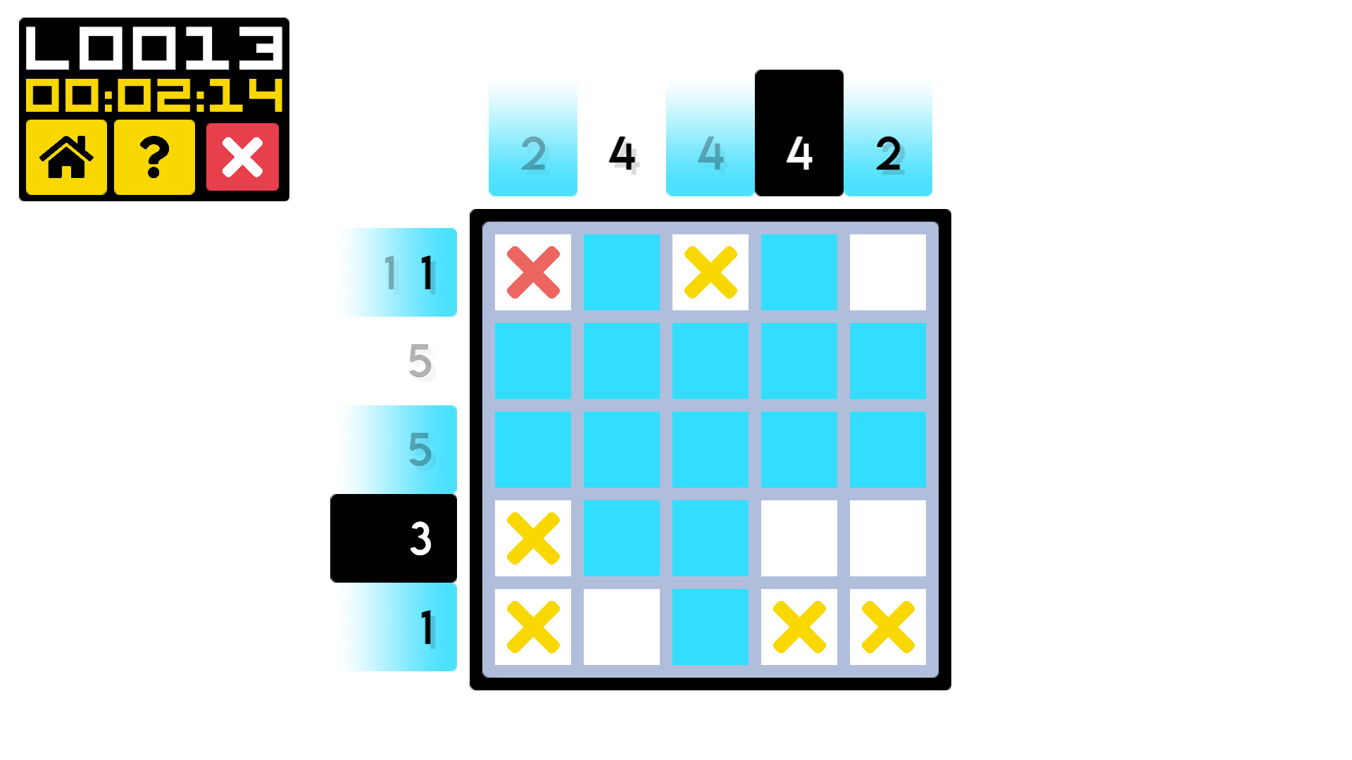 #4. Picross.io (Steam) 由: Alexander Kudryavy