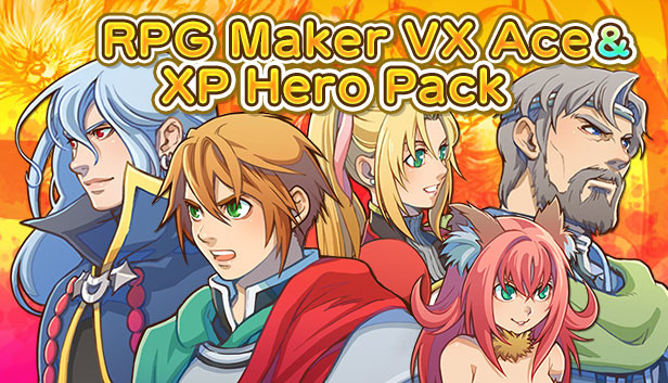 RPGツクール VX ACE Steam：RPG Maker MV - VX Ace ＆ XP Hero Pack