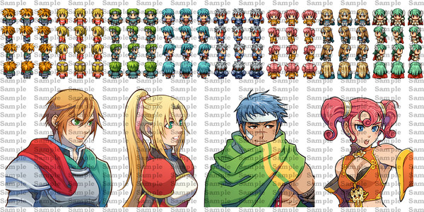RPG Maker MV - VX Ace & XP Hero Pack