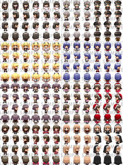RPG Maker MV - Heroine Character Pack 3