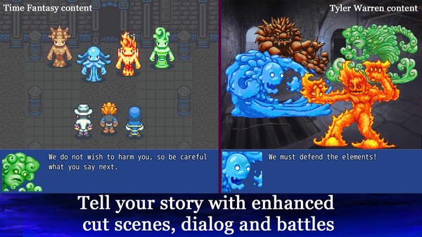 RPG Maker MV - Tyler Warren RPG Battlers 7th 50 - Time Fantasy Tribute
