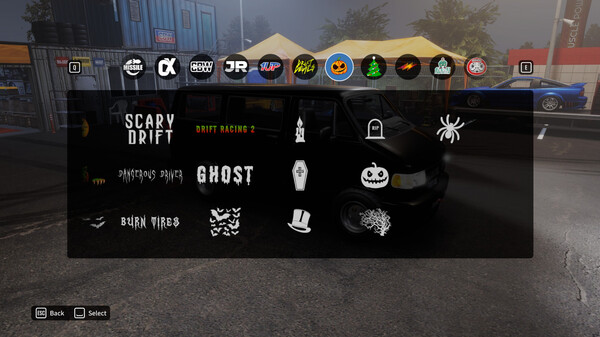 CarX Drift Racing Online - Halloween Sticker Pack