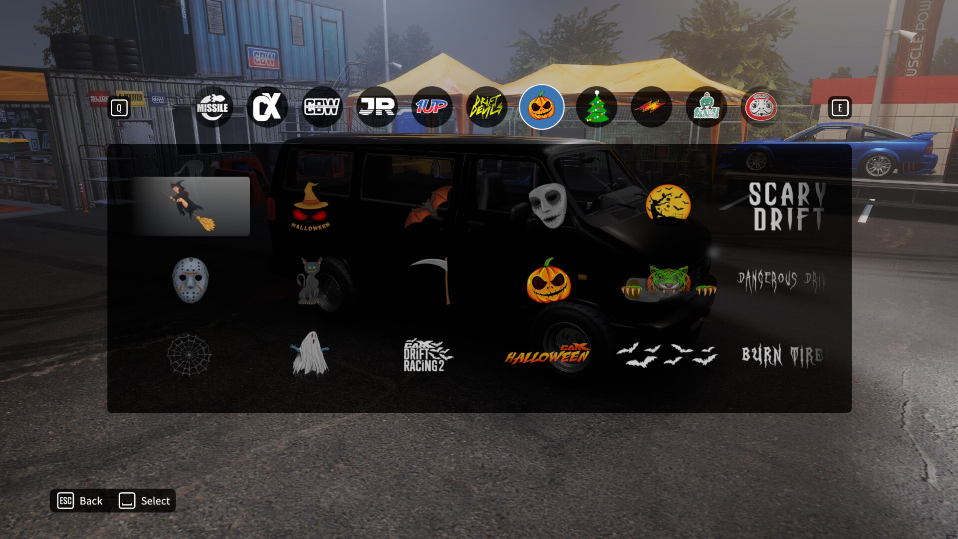 CarX Drift Racing Online - Halloween Sticker Pack Featured Screenshot #1