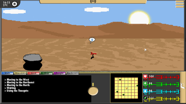 Screenshot z Dinodrifters Screenshot z Dinodrifters