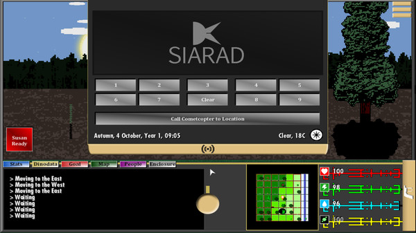 Screenshot z Dinodrifters Screenshot z Dinodrifters