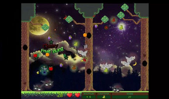 Kōmori Fruit Rush screenshot 2