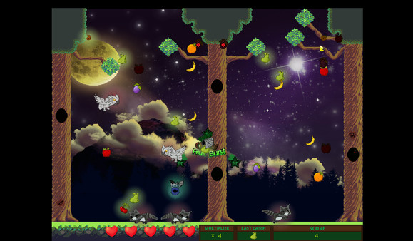 Kōmori Fruit Rush screenshot 3