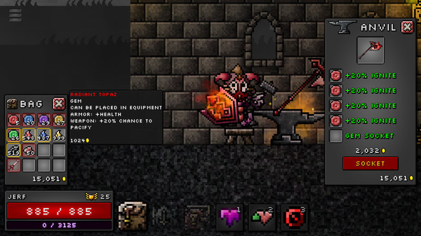 Screenshot z Lootcraft