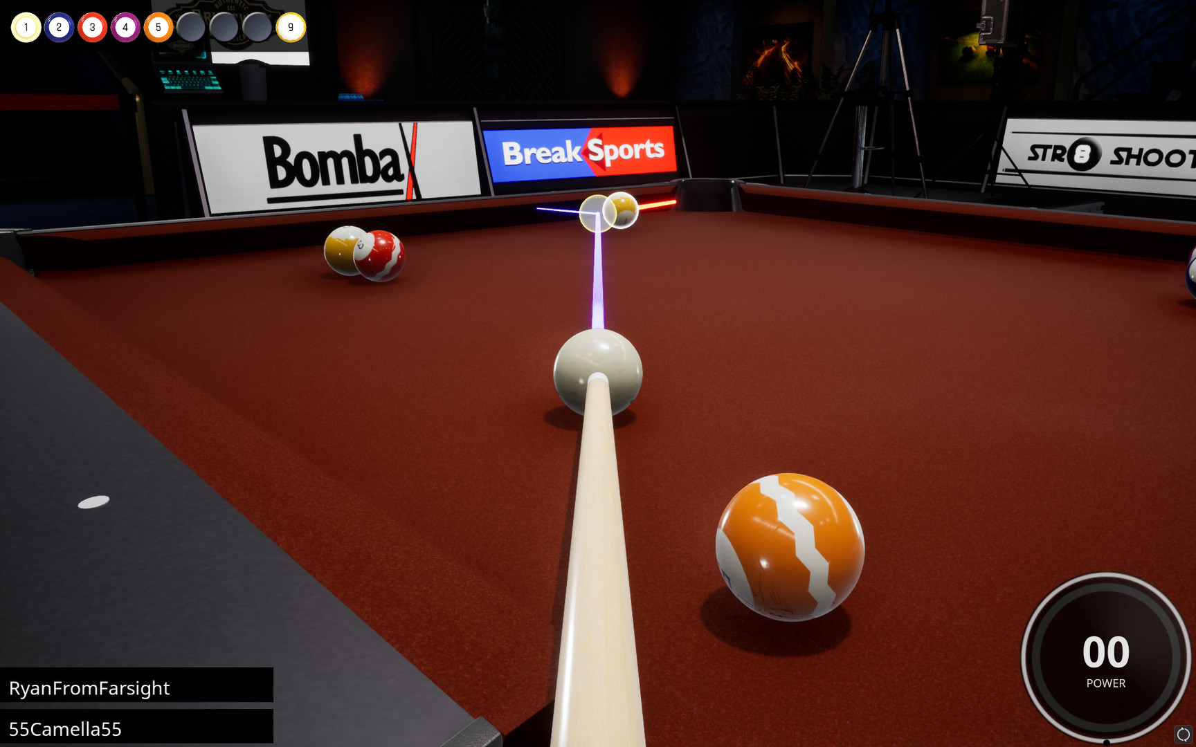 #1. Brunswick Pro Billiards (Steam) Bởi: Farsight Studios, Inc.