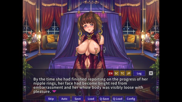 Screenshot z Manor of Mystic Courtesans