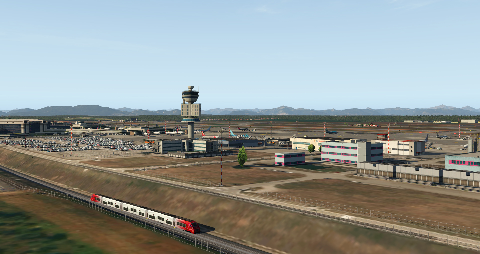 X-Plane 11 - Add-on: Aerosoft - Airport Milano Malpensa Featured Screenshot #1