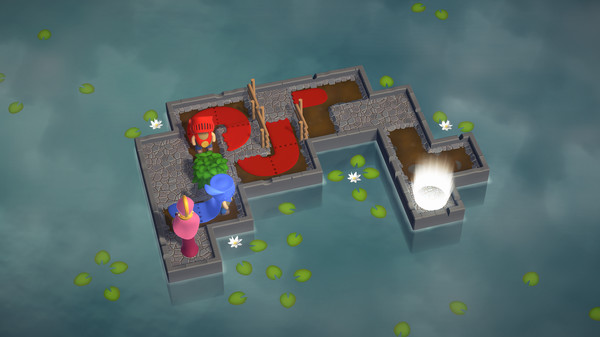 Screenshot z Puddle Knights