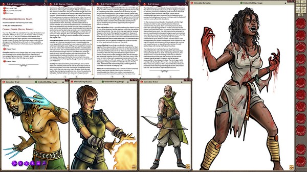 Fantasy Grounds - Book of Heroic Races: Age of Races (13th Age)