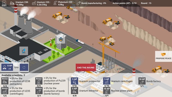 Nuclear Arms Race - Supporter pack screenshot 2