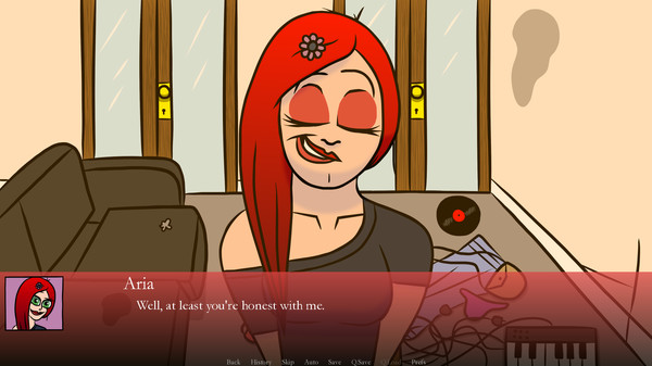 Screenshot z Aria Dating Simulator