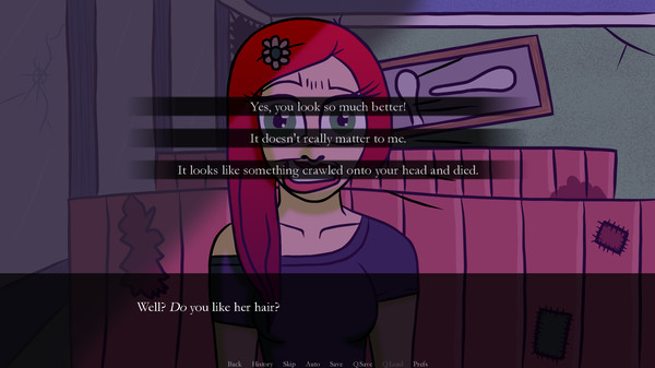 Screenshot z Aria Dating Simulator