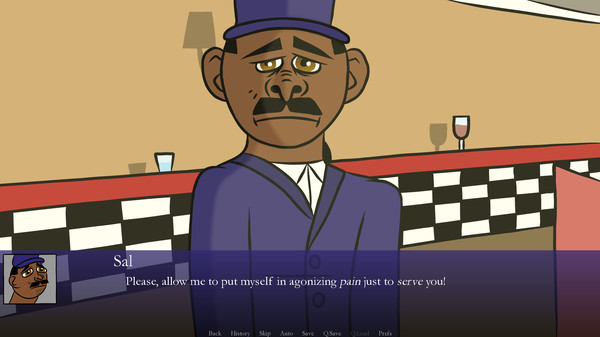 Screenshot z Aria Dating Simulator