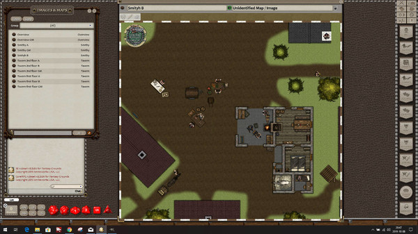 Fantasy Grounds - Forest Tavern (Map Pack)
